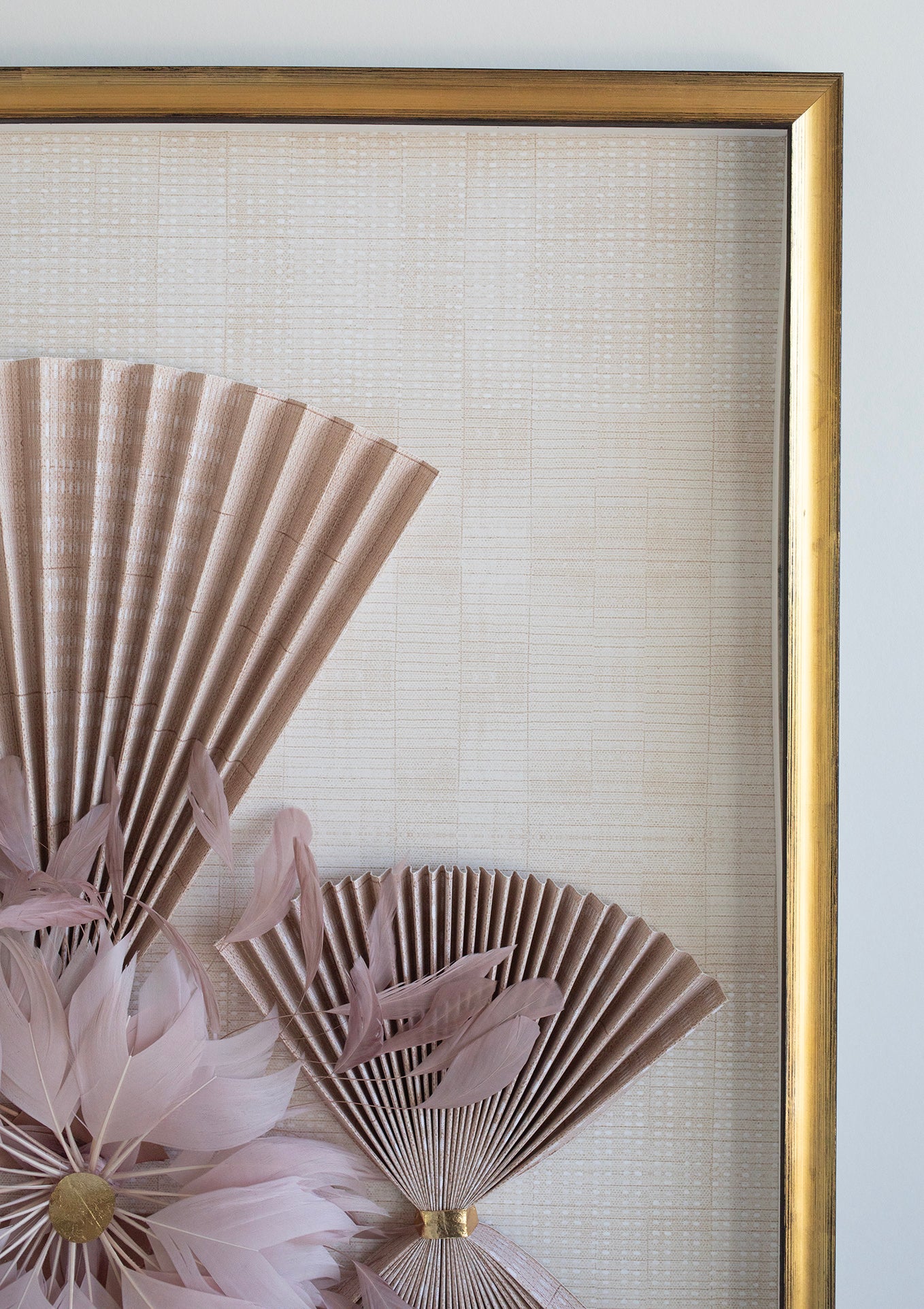 Deco Blush Pleats