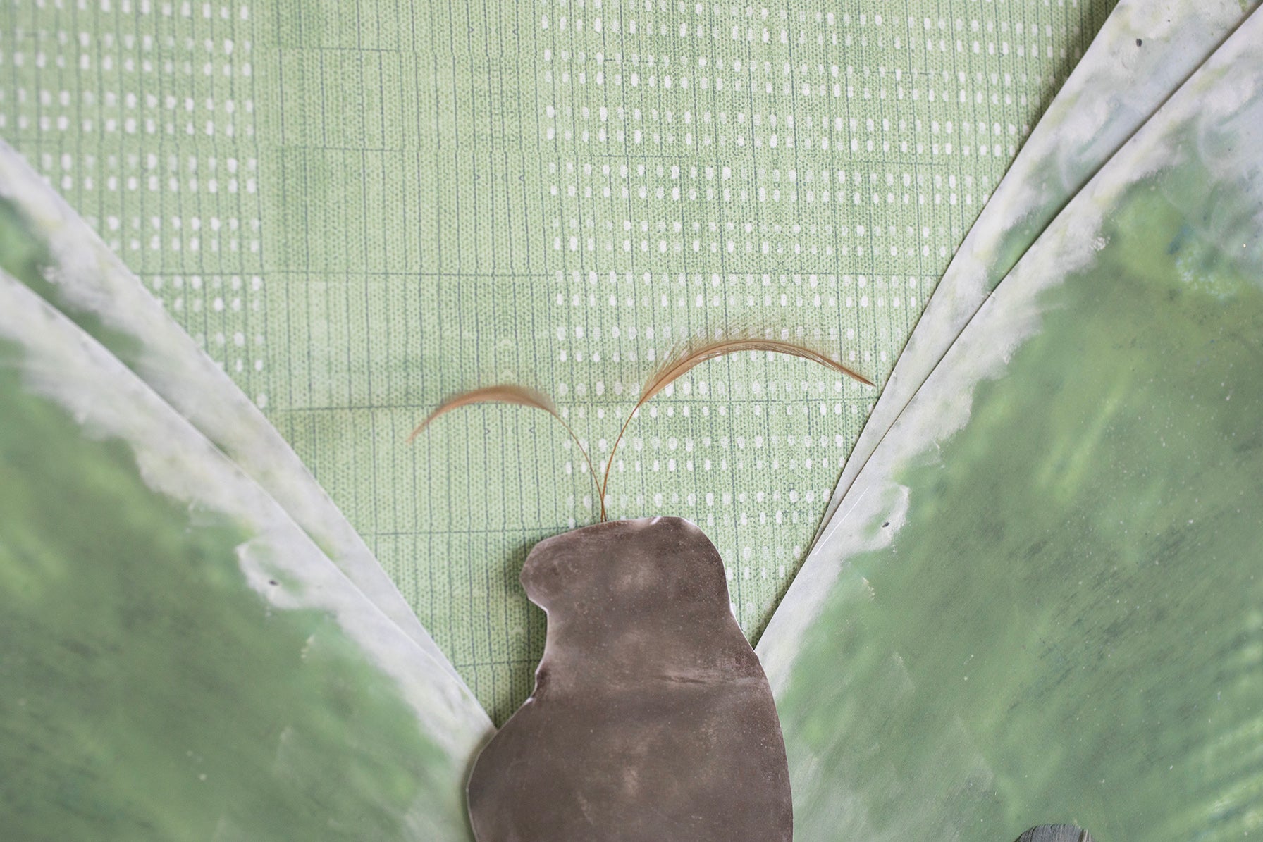 Dimensional Butterfly: Green