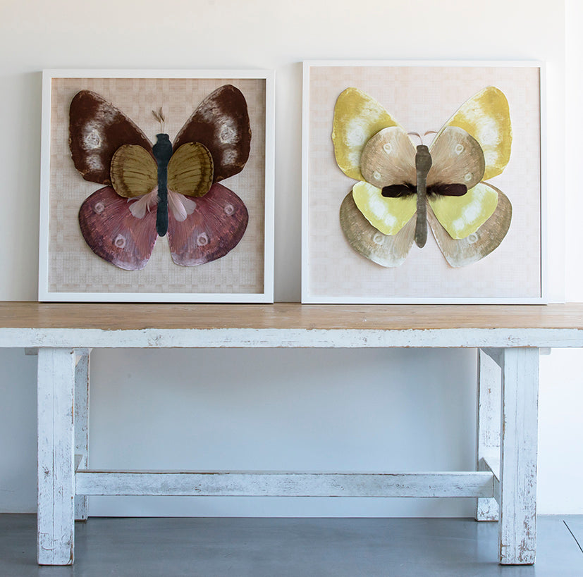 1 Dimensional Butterfly: Pink III