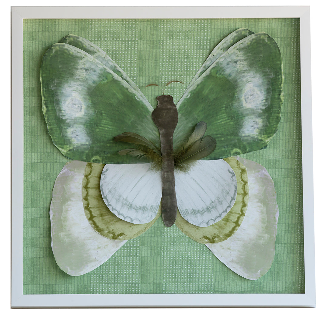 Dimensional Butterfly: Green