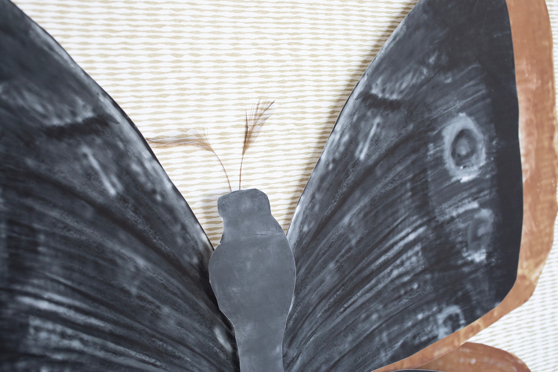 Dimensional Butterfly: Brown