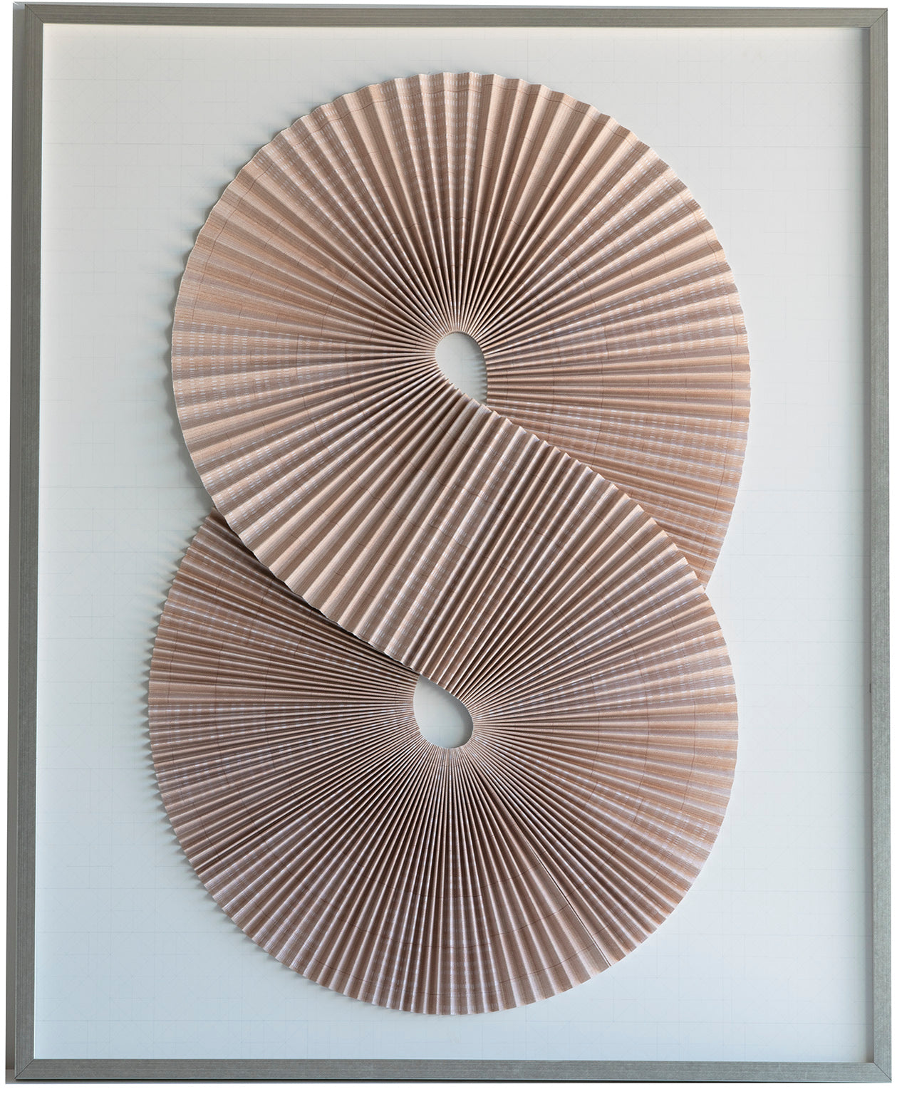 1 Abstract Blush Pleats