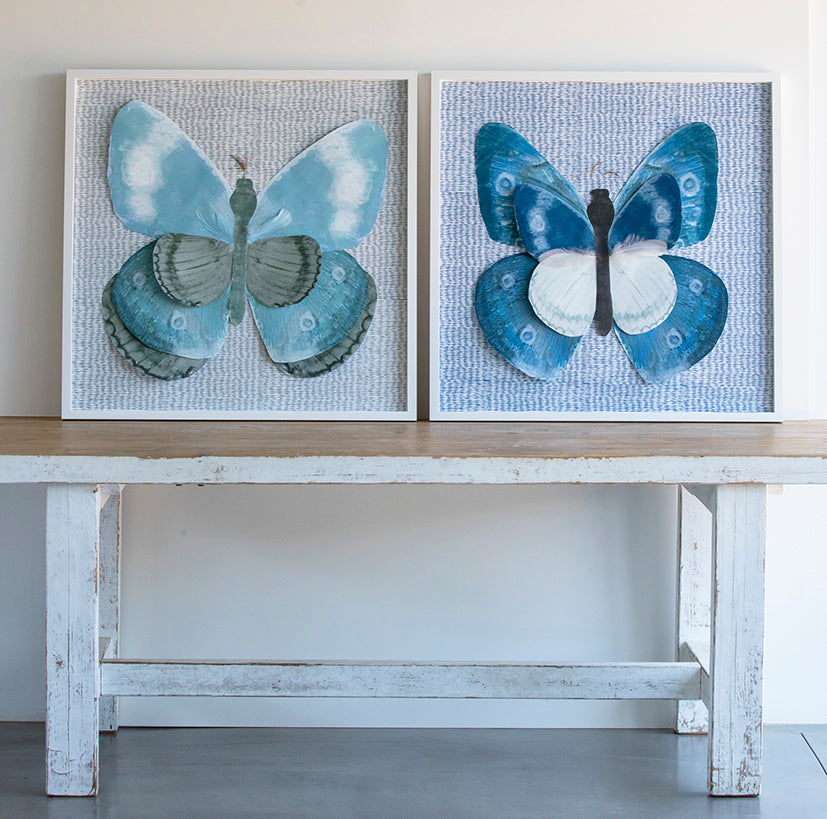 Dimensional Butterfly: Blue II