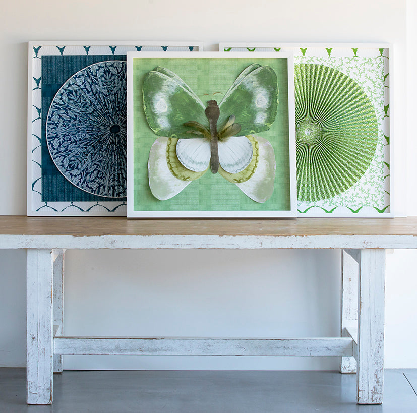 Dimensional Butterfly: Green