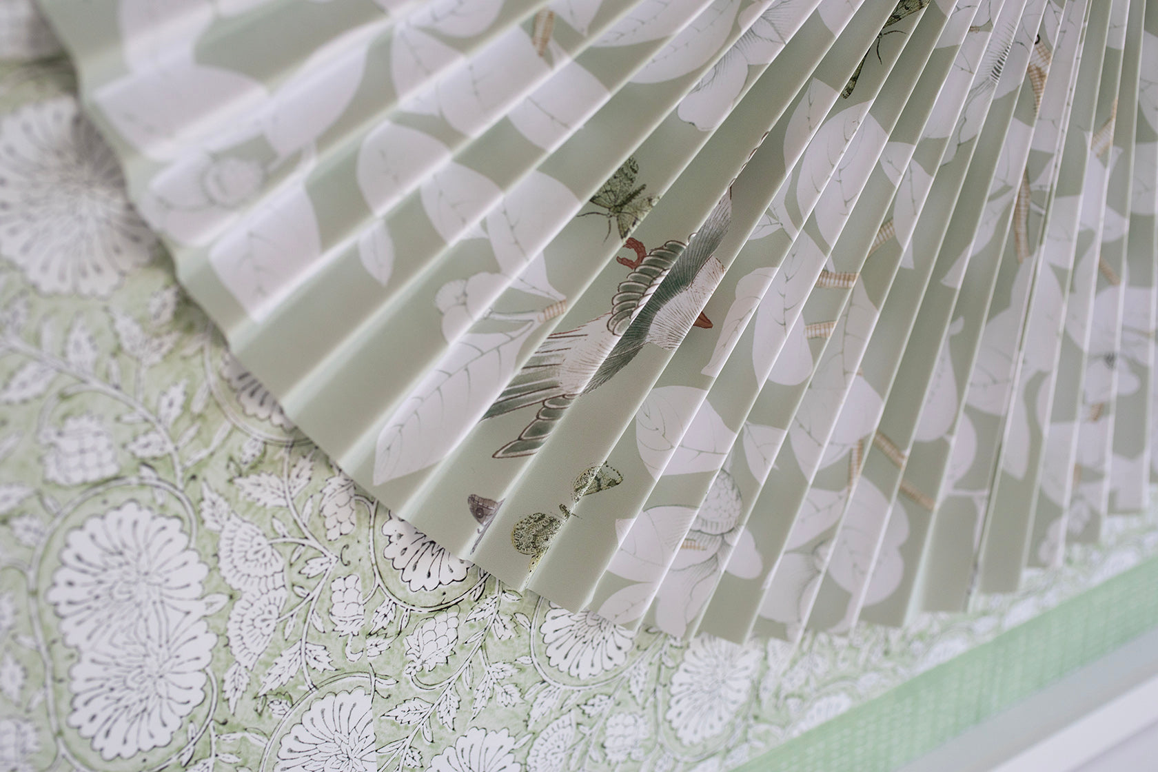 1 Pleated Dimensional Circle: Chinoiserie II