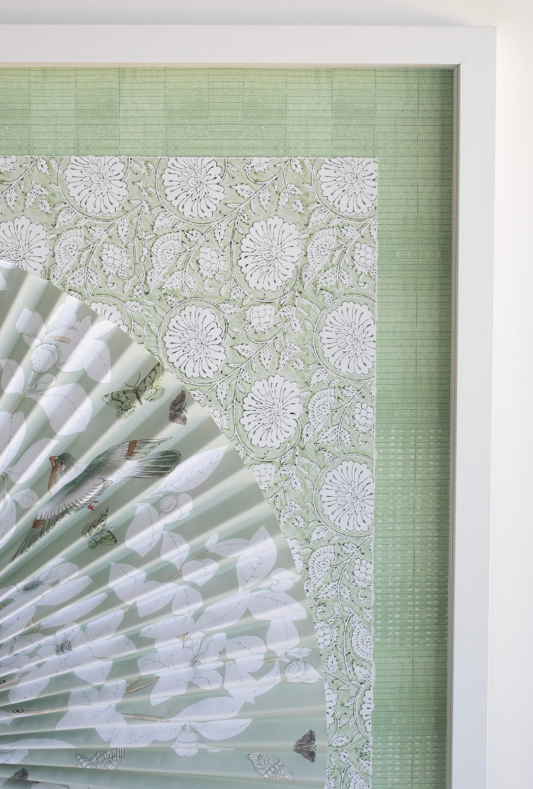 1 Pleated Dimensional Circle: Chinoiserie II